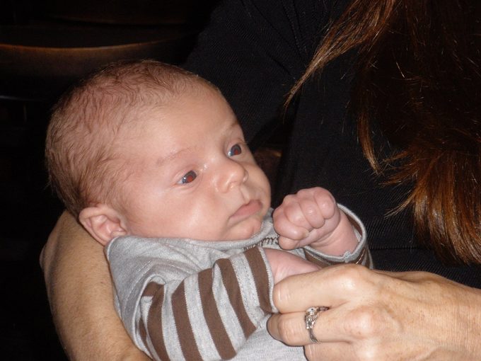 Cade as a newborn